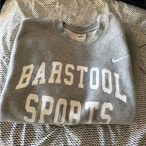 NIKE BARSTOOL SPORTS crewneck